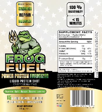Frog Fuel Power Protein Energized Berry Flavored - supplement