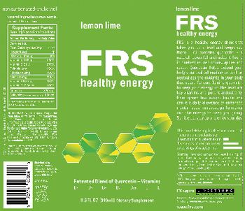 FRS Healthy Energy Lemon Lime - supplement