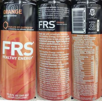 FRS Healthy Energy Orange - supplement