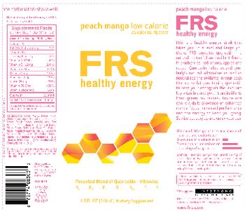 FRS Healthy Energy Peach Mango - supplement