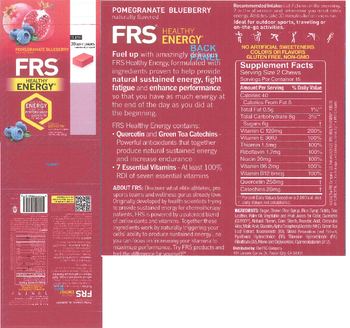 FRS Healthy Energy Pomegranate Blueberry - supplement