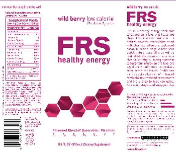 FRS Healthy Energy Wild Berry - supplement