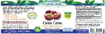 FruitrientsX Camu Camu - supplement