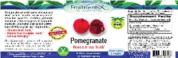 FruitrientsX Pomegranate - supplement