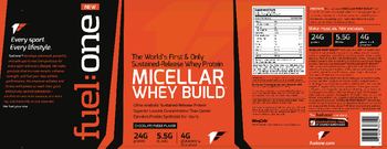 Fuel:one Micellar Whey Build Chocolate Fudge Flavor - 