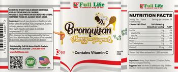 Full Life Bronquisan Honey with Propolis - supplement