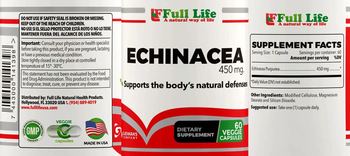Full Life Echinacea 450 mg - supplement