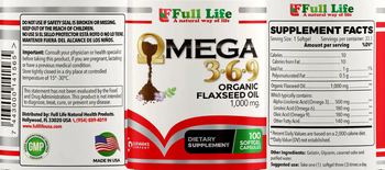 Full Life Omega 3-6-9 - supplement