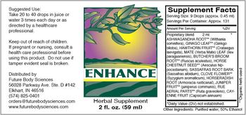 Future Body Sciences Enhance - herbal supplement