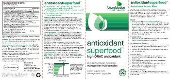 Futurebiotics Antioxidant Superfood - supplement