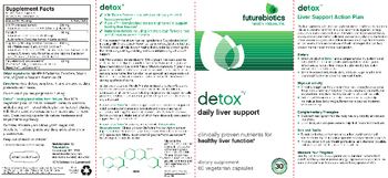 Futurebiotics Detox - supplement