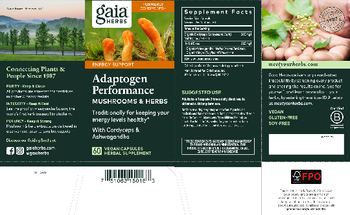 Gaia Herbs Adaptogen Performance - herbal supplement