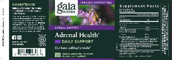 Gaia Herbs Adrenal Health Daily Support - herbal supplement