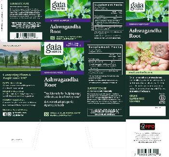 Gaia Herbs Ashwagandha Root - herbal supplement