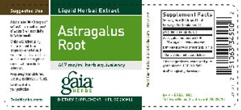Gaia Herbs Astragalus Root - supplement