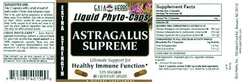 Gaia Herbs Astragalus Supreme - supplement