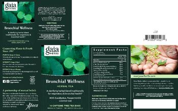 Gaia Herbs Bronchial Wellness - herbal supplement
