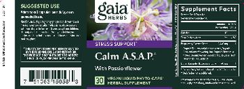 Gaia Herbs Calm A.S.A.P. - herbal supplement