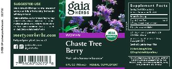 Gaia Herbs Chaste Tree Berry - herbal supplement