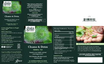 Gaia Herbs Cleanse & Detox - herbal supplement