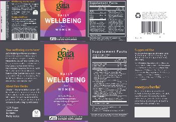 Gaia Herbs Daily Wellbeing For Women - supplement