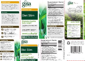 Gaia Herbs DailyWellness Diet Slim - supplement
