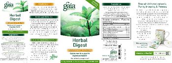 Gaia Herbs DailyWellness Herbal Digest DailyWellness Herbal Tea - herbal supplement