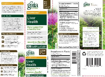 Gaia Herbs DailyWellness Liver Health - supplement