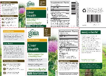 Gaia Herbs DailyWellness Liver Health - supplement