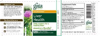 Gaia Herbs DailyWellness Liver Health - supplement