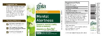 Gaia Herbs DailyWellness Mental Alertness - supplement