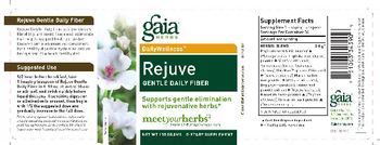 Gaia Herbs DailyWellness Rejuve Gentle Daily Fiber - supplement