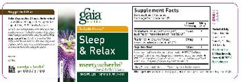 Gaia Herbs DailyWellness Sleep & Relax - supplement