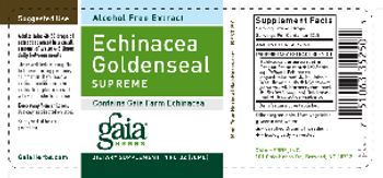 Gaia Herbs Echinacea Goldenseal Supreme - supplement