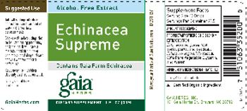 Gaia Herbs Echinacea Supreme - supplement