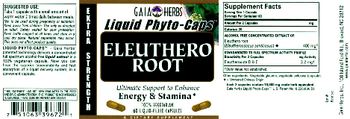 Gaia Herbs Eleuthero Root - supplement