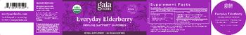 Gaia Herbs Everyday Elderberry - herbal supplement