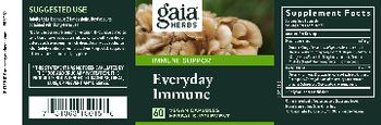Gaia Herbs Everyday Immune - herbal supplement