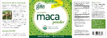 Gaia Herbs Gelatinized Maca Powder - supplement