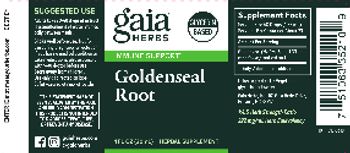 Gaia Herbs Goldenseal Root - herbal supplement