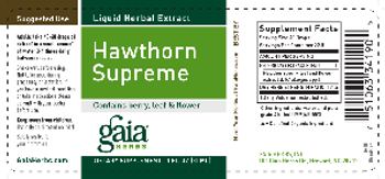 Gaia Herbs Hawthorn Supreme - supplement