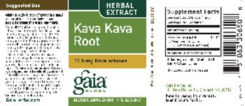 Gaia Herbs Kava Kava Root - supplement