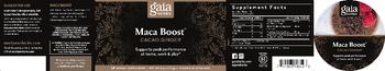 Gaia Herbs Maca Boost Cacao Ginger - herbal supplement