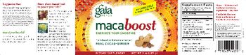 Gaia Herbs MacaBoost - supplement
