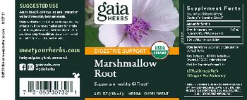 Gaia Herbs Marshmallow Root - herbal supplement
