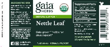 Gaia Herbs Nettle Leaf - herbal supplement
