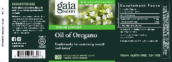 Gaia Herbs Oil of Oregano - herbal supplement
