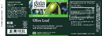 Gaia Herbs Olive Leaf - herbal supplement