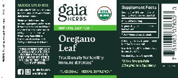 Gaia Herbs Oregon Leaf - herbal supplement