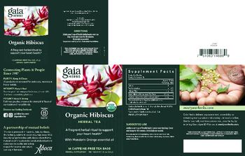 Gaia Herbs Organic Hibiscus - herbal supplement